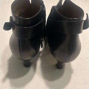 Anyi Lu Elegant Black Ankle Boots